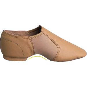 imageDaydance Jazz Shoes Leather Slip On for Girls Boys Women Men