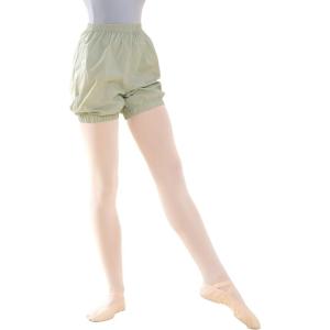 imageDaydance Teen Girls Petite Women Ripstop Dance PantsShorts for Ballet Work OutGreen