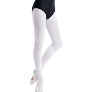 imageDaydance Toddler Girls Women Soft Ballet Convertible Tights for Dance Gymnastics Under Dress 60D 215 Years Women SizeWhiteupgrade