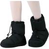 imageDaydance Ballet Warm up Booties Dance Slippers for Big Kid WomenBlackshort Boots