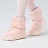 imageDaydance Ballet Warm up Booties Dance Slippers for Big Kid WomenPinkshort Boots