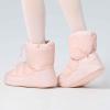 imageDaydance Ballet Warm up Booties Dance Slippers for Big Kid WomenPinkshort Boots