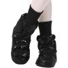 imageDaydance Ballet Warm up Booties Dance Slippers for Big Kid WomenShiny Black
