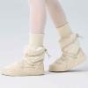 imageDaydance Ballet Warm up Booties Dance Slippers for Big Kid WomenShiny White
