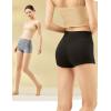 imageDaydance Black Cotton Women Ballet Shorts for Dance Yoga Workout Volleyball GymnasticsBlackhigh Waist