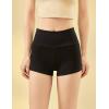 imageDaydance Black Cotton Women Ballet Shorts for Dance Yoga Workout Volleyball GymnasticsBlackhigh Waist