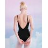 imageDaydance Camisole Teens Women Dance Leotards for Ballet Gymnastic Swim YogaBlack