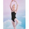 imageDaydance Camisole Teens Women Dance Leotards for Ballet Gymnastic Swim YogaBlack