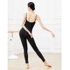 imageDaydance Camisole Teens Women Dance Leotards for Ballet Gymnastic Swim YogaBlackcamisole Unitard