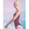 imageDaydance Camisole Teens Women Dance Leotards for Ballet Gymnastic Swim YogaBrown