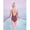 imageDaydance Camisole Teens Women Dance Leotards for Ballet Gymnastic Swim YogaBrown