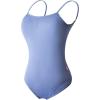 imageDaydance Camisole Teens Women Dance Leotards for Ballet Gymnastic Swim YogaLight Blue