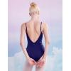imageDaydance Camisole Teens Women Dance Leotards for Ballet Gymnastic Swim YogaNavy Blue
