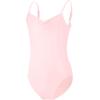 imageDaydance Girls Ballet Leotard Camisole Girls Dance Leotard with Adjustable Straps for Ballet GymnasticsBallet Pink