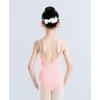 imageDaydance Girls Ballet Leotard Camisole Girls Dance Leotard with Adjustable Straps for Ballet GymnasticsBallet Pink