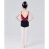 imageDaydance Girls Ballet Leotard Camisole Girls Dance Leotard with Adjustable Straps for Ballet GymnasticsBurgundy