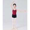 imageDaydance Girls Ballet Leotard Camisole Girls Dance Leotard with Adjustable Straps for Ballet GymnasticsBurgundy