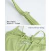 imageDaydance Girls Ballet Leotard Camisole Girls Dance Leotard with Adjustable Straps for Ballet GymnasticsGreen