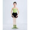 imageDaydance Girls Ballet Leotard Camisole Girls Dance Leotard with Adjustable Straps for Ballet GymnasticsGreen