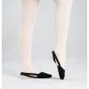 imageDaydance Half Soles Dance Shoes Canvas Lyrical Ballet Shoes for GirlsWomenBlack