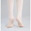 imageDaydance Half Soles Dance Shoes Canvas Lyrical Ballet Shoes for GirlsWomenLight Pink