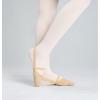 imageDaydance Half Soles Dance Shoes Canvas Lyrical Ballet Shoes for GirlsWomenNude