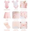 imageDaydance Lined Spandex Girls Dance Leotards with Removable Ballet Skirts Dance Tights 3 in 1 SetBallet Pink Lining Set