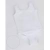 imageDaydance Lined Spandex Vest Girls Leotards for Ballet Dance Gymnastics SwimWhitevest Lining