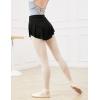 imageDaydance Mesh Pull On Ballet Skirt Elastic Point Dance Skirt for Teen Girls 1214 Years WomenBlackmesh