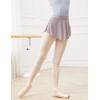 imageDaydance Mesh Pull On Ballet Skirt Elastic Point Dance Skirt for Teen Girls 1214 Years WomenGrey Purplemesh