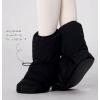 imageDaydance Teen Girls Women Ballet Warm up Booties Dance Shoes with Adjustable DrawstringBlack