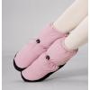 imageDaydance Teen Girls Women Ballet Warm up Booties Dance Shoes with Adjustable DrawstringDark Pink