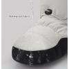 imageDaydance Teen Girls Women Ballet Warm up Booties Dance Shoes with Adjustable DrawstringGrey