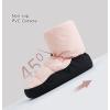 imageDaydance Teen Girls Women Ballet Warm up Booties Dance Shoes with Adjustable DrawstringLight Pink