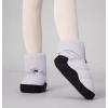 imageDaydance Teen Girls Women Ballet Warm up Booties Dance Shoes with Adjustable DrawstringPurple