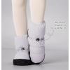 imageDaydance Teen Girls Women Ballet Warm up Booties Dance Shoes with Adjustable DrawstringPurple