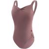 imageDaydance Teens Women Dance Leotards for Ballet Tanks Sleeveless Gymnastic LeotardsBrown