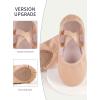 imageDaydance Toddler Girls Boys Ballet Shoes PU Leather Dance Slippers for LittleBig KidsBallet Pinkpu Leather