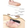 imageDaydance Toddler Girls Boys Ballet Shoes PU Leather Dance Slippers for LittleBig KidsBlackpu Leather