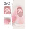 imageDaydance Toddler Girls Boys Ballet Shoes PU Leather Dance Slippers for LittleBig KidsPinkpu Leather