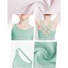imageDaydance Toddler Kids Girls Camisole Leotards for Ballet Double Breast Dance BodysuitGreenliningcamisole Leotard