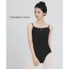 imageDaydance Women Ballet Leotard CamisoleTank Women Dance Leotard with Jacquard Floral PrintBlack Camisole