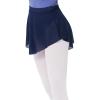 imageDaydance Mesh Pull On Ballet Skirt Elastic Point Dance Skirt for Teen Girls 1214 Years WomenNavy Bluemesh
