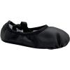 imageDaydance Toddler Girls Boys Ballet Shoes PU Leather Dance Slippers for LittleBig KidsBlackpu Leather