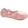 imageDaydance Toddler Girls Boys Ballet Shoes PU Leather Dance Slippers for LittleBig KidsPinkpu Leather