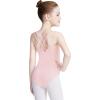 Ballet Pink-lining-camisole Leotard