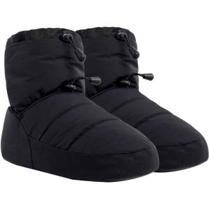 imageDaydance Ballet Warm up Booties Dance Slippers for Big Kid WomenBlackshort Boots