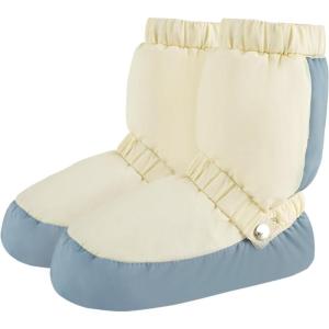 imageDaydance Ballet Warm up Booties Dance Slippers for Big Kid WomenMacaroon Blue