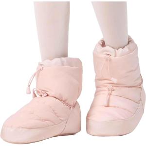 imageDaydance Ballet Warm up Booties Dance Slippers for Big Kid WomenPinkshort Boots