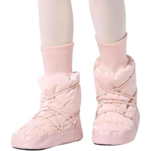 imageDaydance Ballet Warm up Booties Dance Slippers for Big Kid WomenShiny Pink
